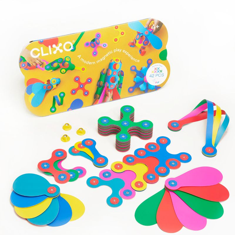 Магнитен Конструктор Rainbow Pack 42 Части на Clixo