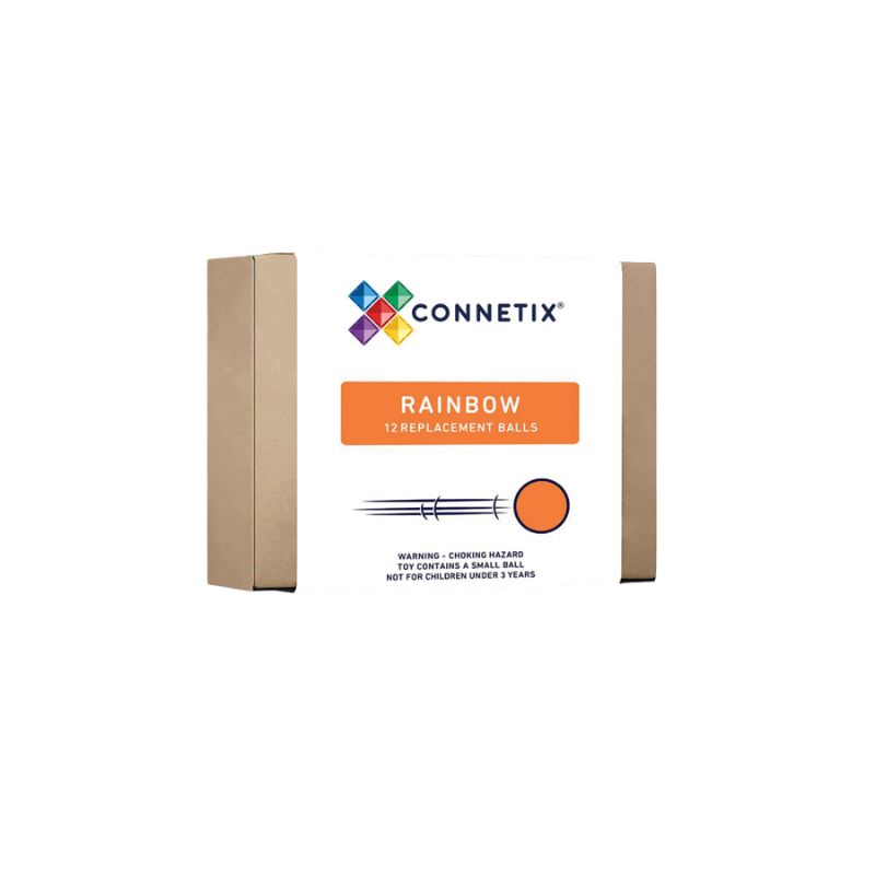 Комплект топки Rainbow Ball Pack 12 бр. на Connetix