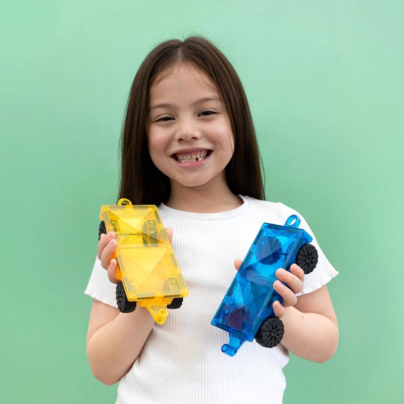 Магнитен Конструктор Bright Car 2 Части на Connetix