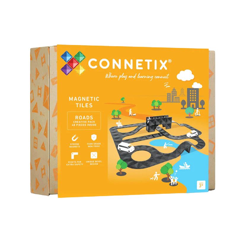 Магнитен Конструктор Creative Roads Pack 48 Части на Connetix
