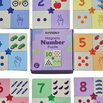 Магнитен Пъзел Numbers на Kinderly