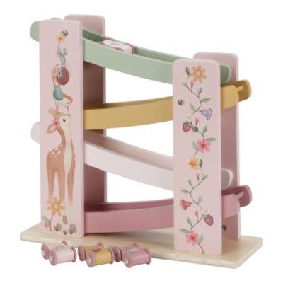 Дървена Писта с 4 Колички Fairy Garden на Little Dutch