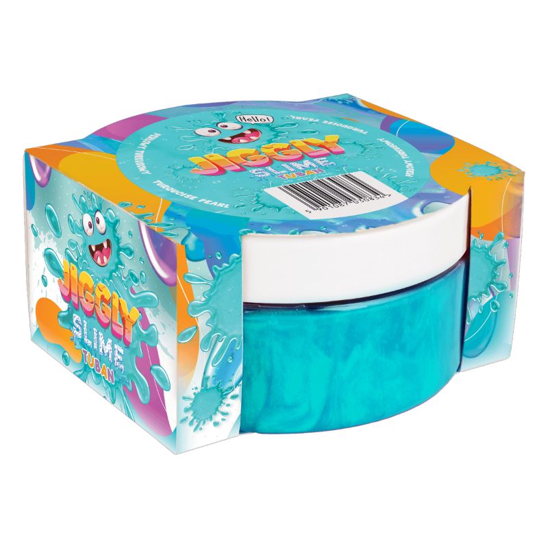 Слайм Jiggly Slime Перленотюркоазен 200г на Tuban