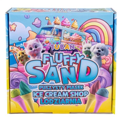 Комплект с Пухкав Пясък Ice Cream на Tuban